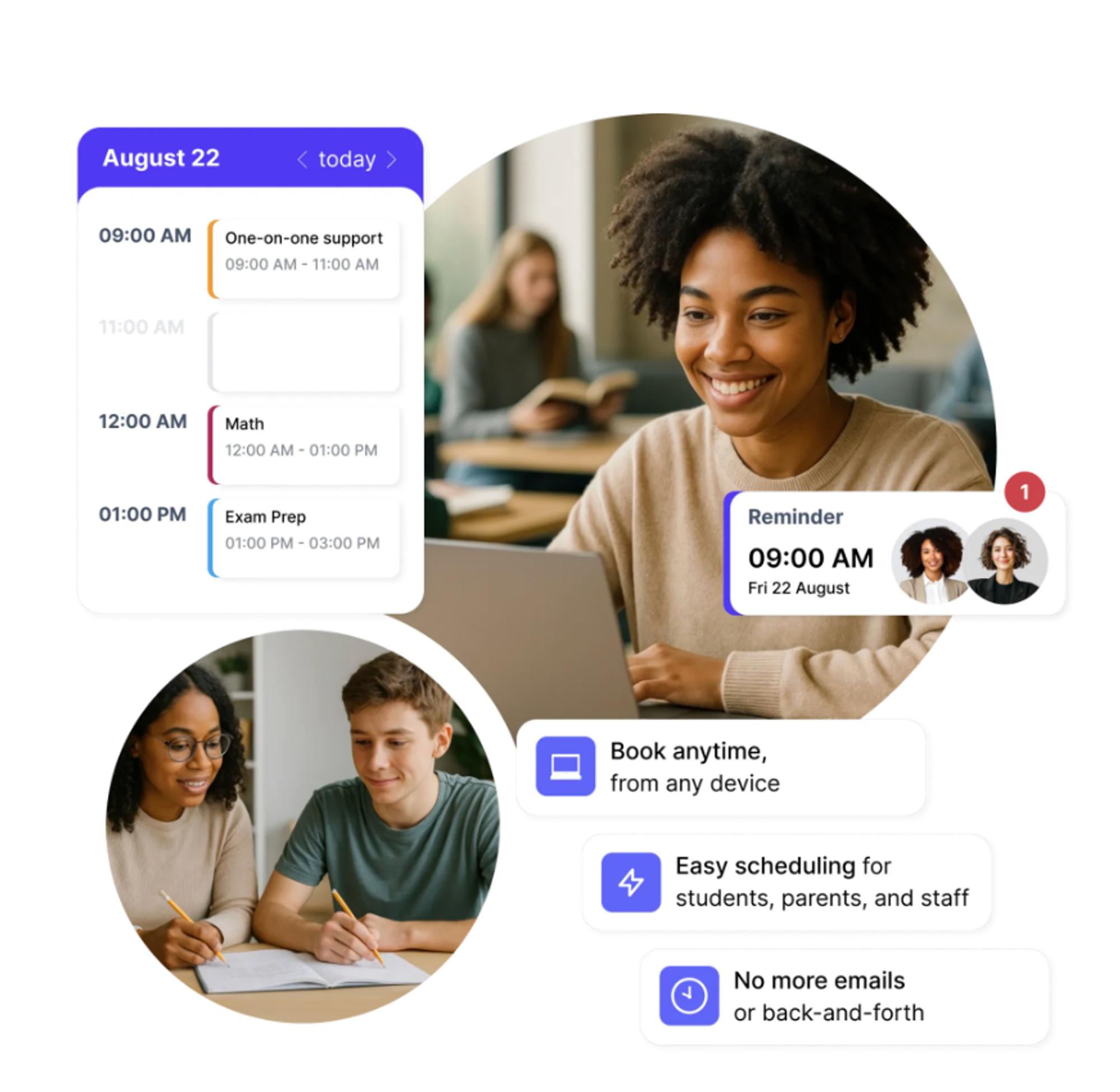 Scheduling software for parent teacher meetings